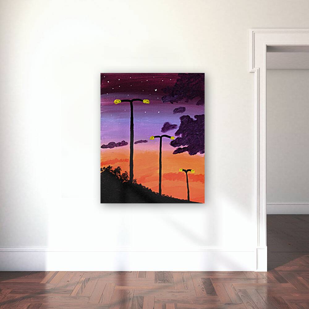 Night Lights and The Horizon Reproduction