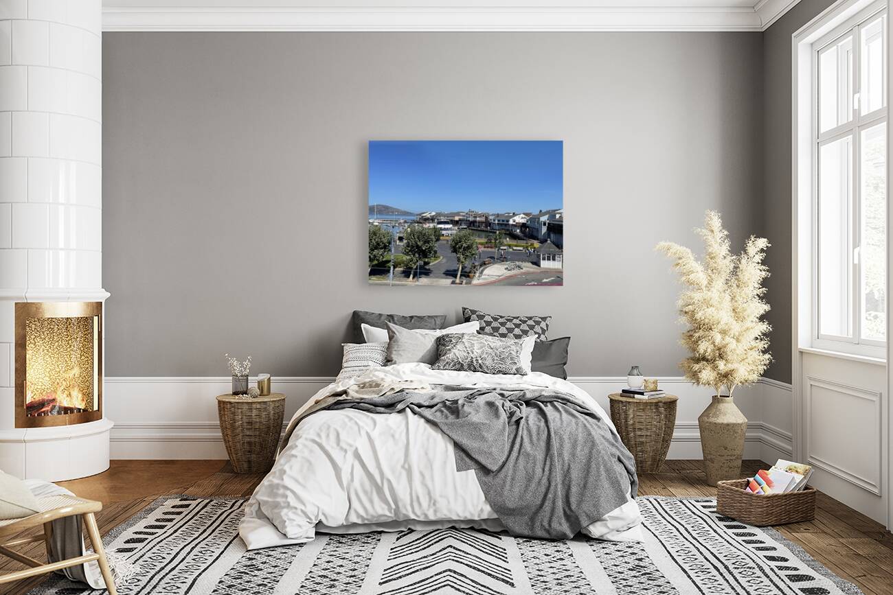 Pier 39 at Fishermans Wharf - San Francisco Reproduction