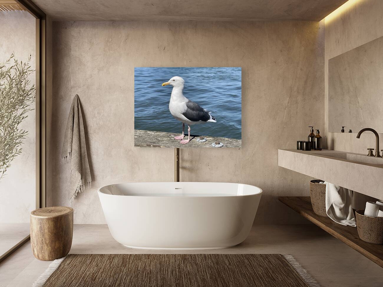 Little Birdie at Fishermans Wharf - San Francisco - 6 Reproduction