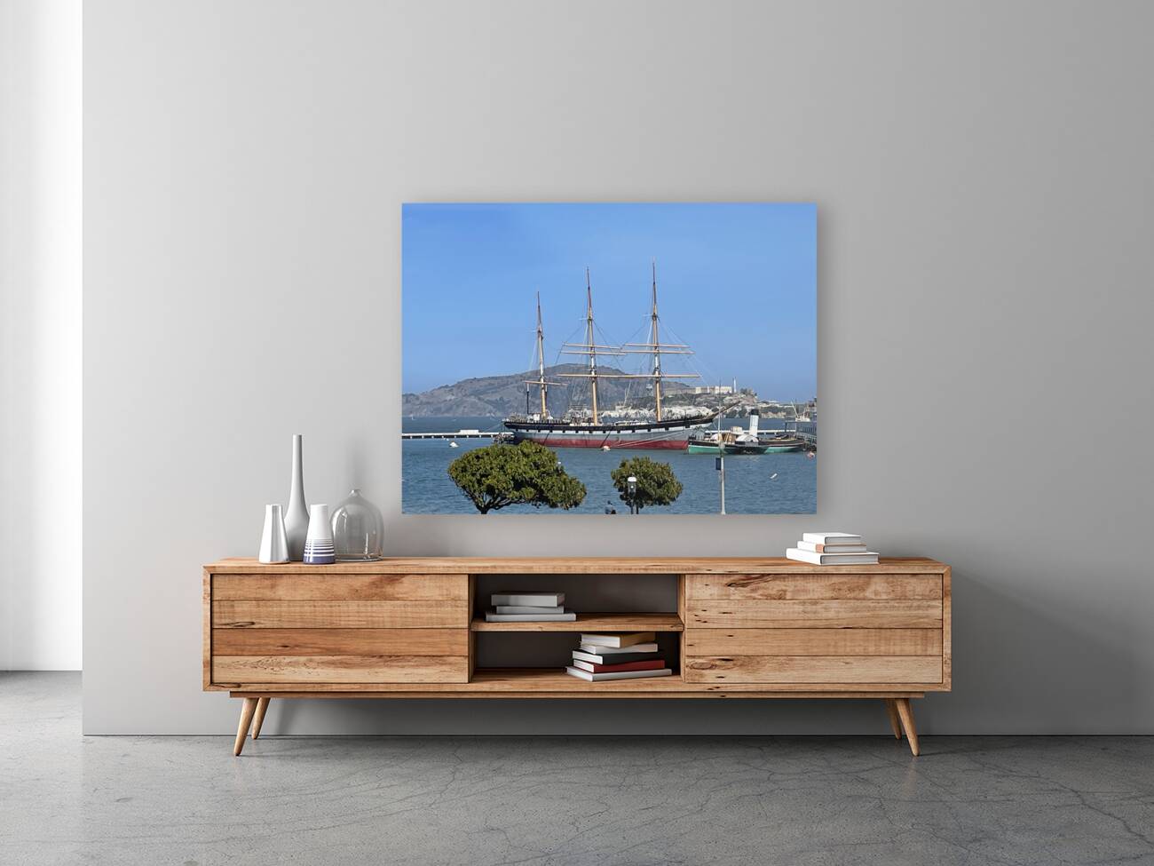 Maritime Boats on San Francisco Bay - 1 Reproduction