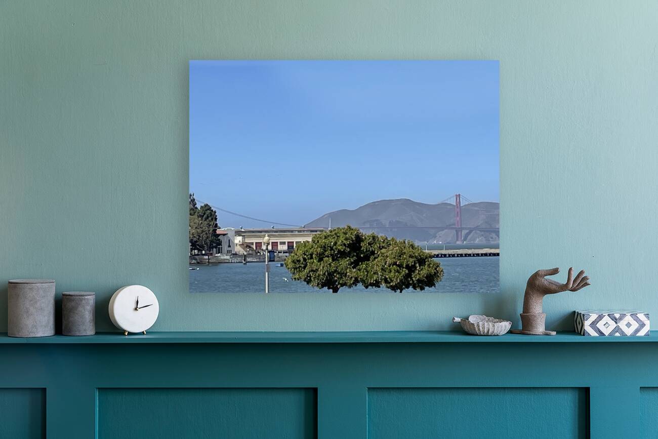 The Golden Gate Bridge Horizon - San Francisco Reproduction