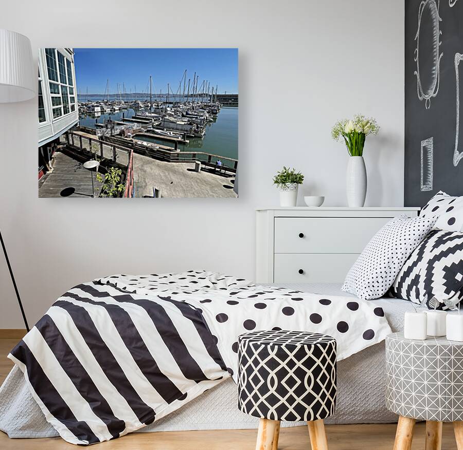 The Marina at Fishermans Wharf - San Francisco - 1 Reproduction