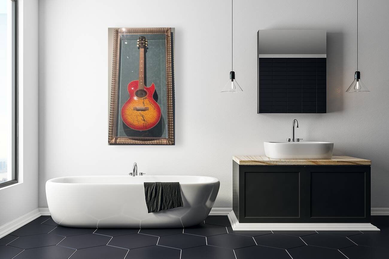 The Autographed Guitar Reproduction