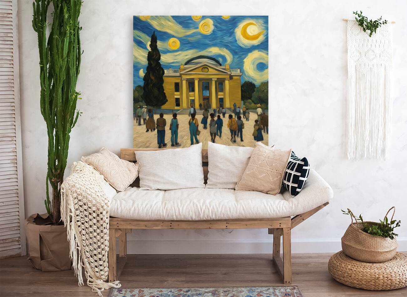 Walking to View Their History Reproduction