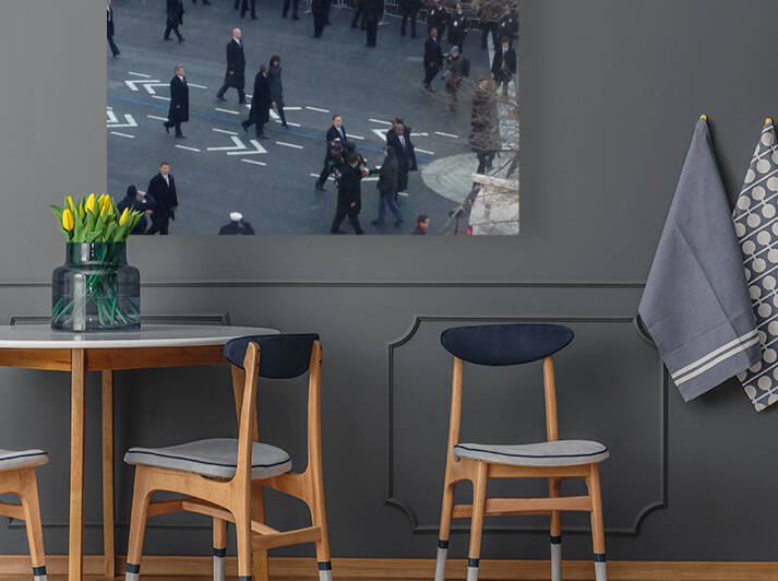 Barack & Michelle Obama Inaguration Walk 2013 - 3 by mouserack