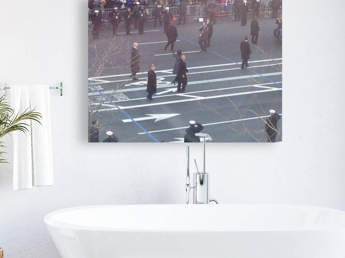 Barack & Michelle Obama Inaguration Walk 2013 - 4 by mouserack