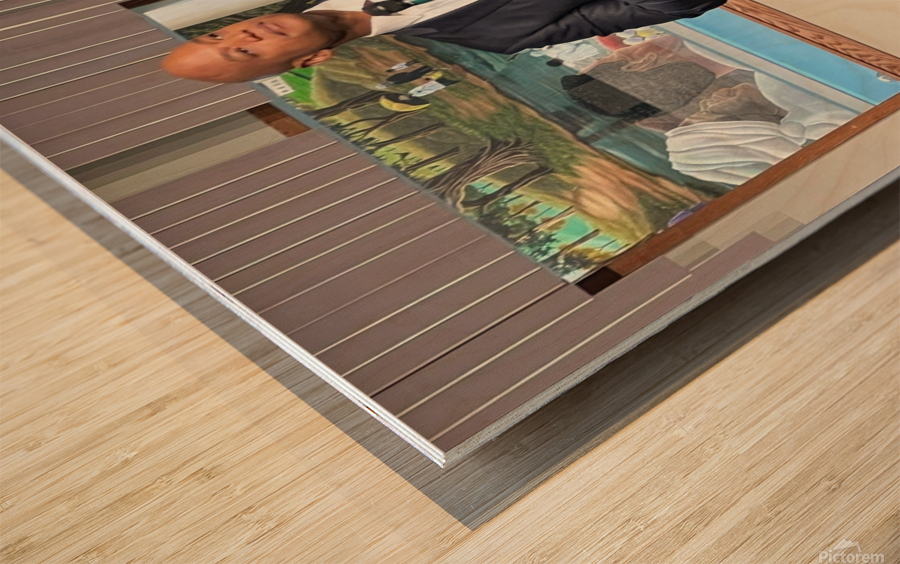 Wes Moore Wood print