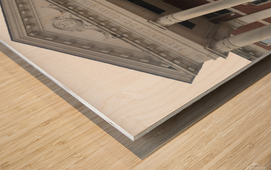 Howard University Frederick Douglass Hall Wood print