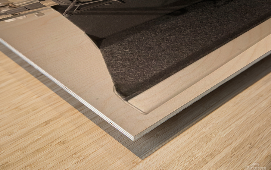 Vocals In The Studio Wood print