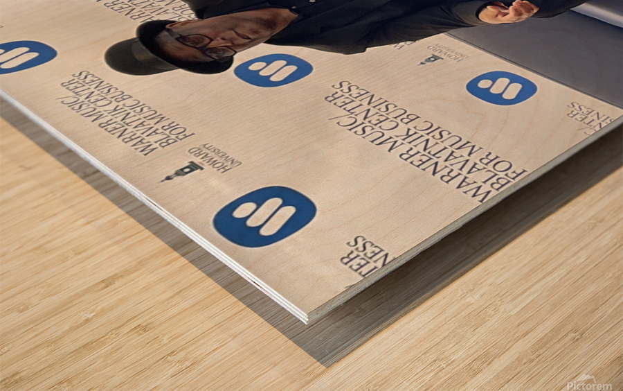 Howard University School of Business - Terry Lewis Wood print