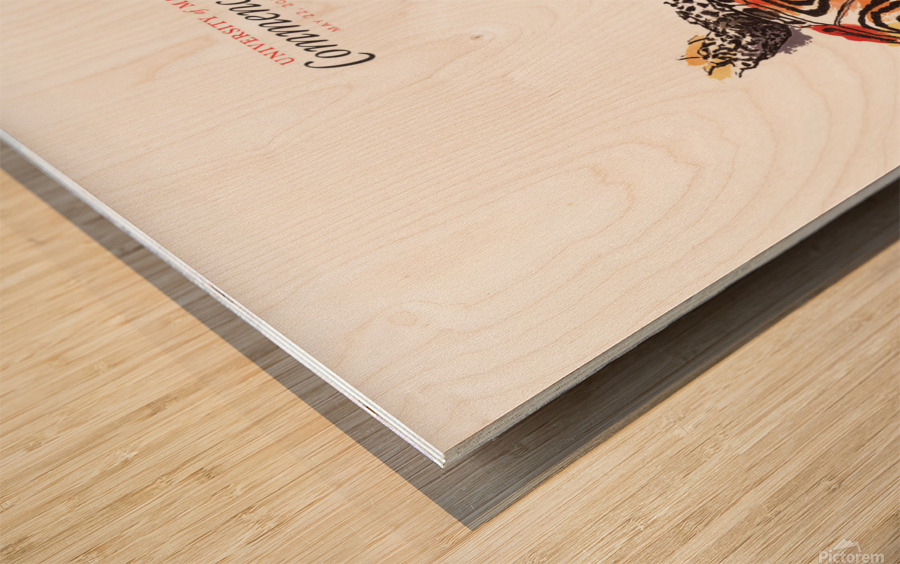 University of Maryland Commencement 2020 Wood print