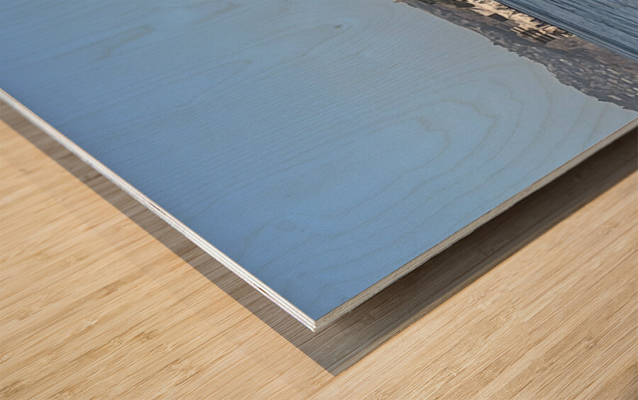 Alcatraz Island - San Francisco Wood print