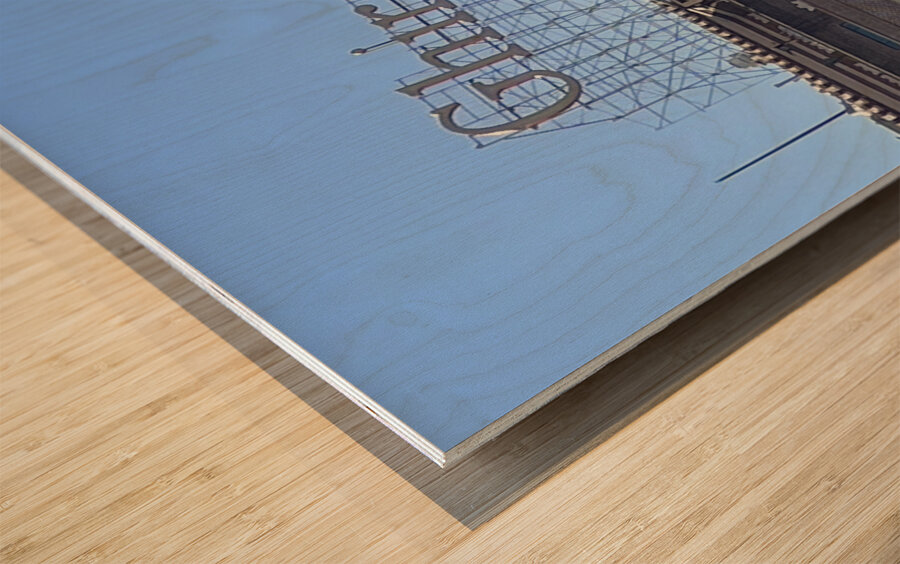 Ghirardelli - San Francisco Wood print