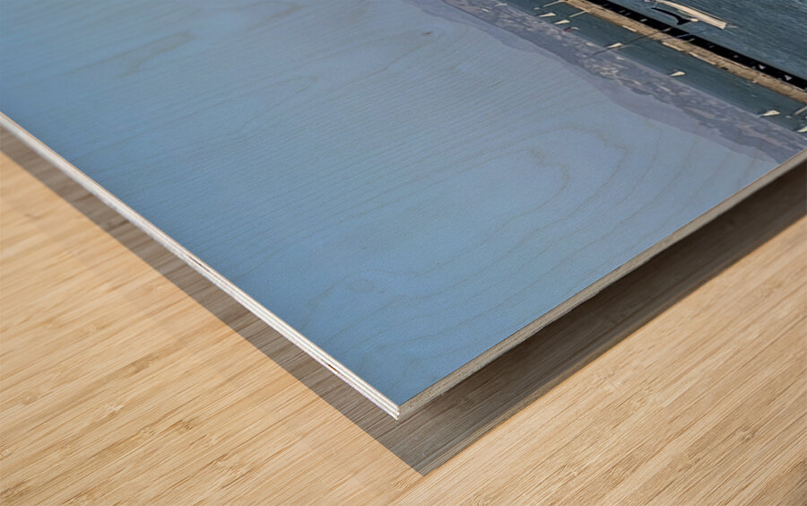 Sailing  on San Francisco Bay Wood print