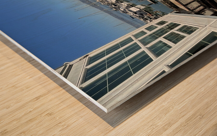 The Marina at Fishermans Wharf - San Francisco - 1 Wood print